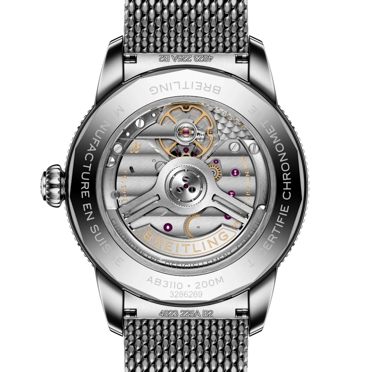 BRT Superocean Heritage B31 Automatic 40 Watch with Green Dial